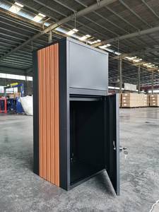 Buzón <span class=keywords><strong>de</strong></span> <span class=keywords><strong>correos</strong></span> para exterior, buzón <span class=keywords><strong>de</strong></span> correo para paquetería pequeña, mensajería moderna, hogar <span class=keywords><strong>de</strong></span> metal personalizado - Product Image 3