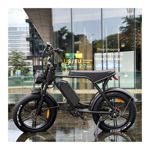 Bicicleta Eléctrica de Montaña al por Mayor, Bicicleta Eléctrica de 48v con Llantas Gruesas, Potente Motor de 250w 500w, Almacén en la UE para Adultos, Fatbike C80 - Product Image 5