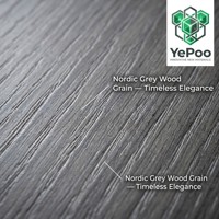 Pisos SPC Europäischer Stil Moderner Kunststoffboden 100% Neumaterial LVT EIR-Oberfläche Klick-Verbindung Fischgrätmuster Breite Dielen