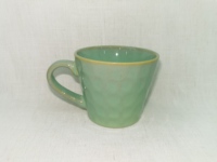 Tasse à café en céramique personnalisée avec logo créatif, vaisselle à glaçure réactive