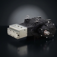 Nouvelle Pompe à Jet Électrique Haute Pression 380V 7250Psi 500bar en Fer OEM pour Nettoyage Automobile Robuste à Eau Froide