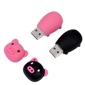 Flashdisk USB Bentuk Babi Kartun 2.0 Pendrive 4GB 8GB 16GB 32GB 64GB 128GB Memory Stick Cle USB Flash <span class=keywords><strong>Drive</strong></span> - Product Image 3