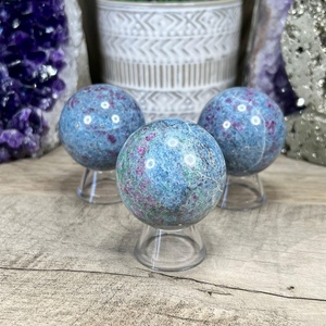 ลูกบอลคริสตัลทรงกลมทำจากทับทิมธรรมชาติ - Product Image 6