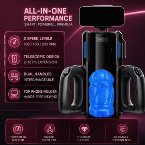 700 volte/min Consegna UE Leten THRUSTING-PRO Vagina Telescopica 2~12cm Negozio Articoli per Adulti 18 Giocattoli Sessuali per Uomini Vagina in Silicone - Product Image 2