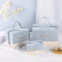 Boîte en carton vide RTS, petite, 14*9*8/18*14*13/23*18*15cm, rouge, bleu, rose, grande boîte carrée, cadeau, mariage, faveur, bonbons, boîte en carton