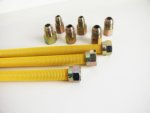 1/2 Inch Màu Vàng Bọc Ống Gas Dòng Với Kết Nối Linh Hoạt Gas Nối Lò Gas Ống - Product Image 3