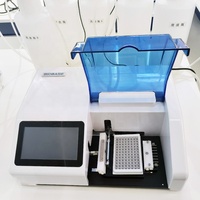 Laveur de microplaques Elisa BIOBASE à prix d'usine, 96 points, simple rangée, contrôlable, pour lecteur de microplaques Elisa en laboratoire ou en milieu hospitalier