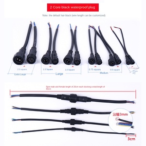 Không thấm nước kết nối hàng không ổ cắm nhanh chóng 2-8 pin kết nối ngoài trời điện LED không ướt nam và nữ Docking cắm - Product Image 3