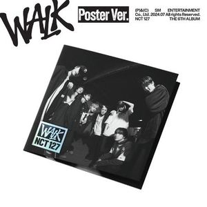 โปสเตอร์อัลบั้มที่ 6 ของ NCT 127 รุ่น WALK พร้อมซีดีเพลงภาษาเกาหลีของวงเคป๊อป NCT 127 - Product Image 3