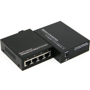 ตัวแปลงสัญญาณไฟเบอร์ออปติกแบบพอร์ตเดียว SC ระดับมืออาชีพ 10/100Mbps รองรับ POE/GSM/TCP ระยะ 20 กม. แบบ Full-Duplex Transceiver - Product Image 3