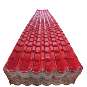 Tôle de <span class=keywords><strong>toiture</strong></span> carrée traditionnelle en résine synthétique ASA, villa antique, auvent imperméable, matériaux de construction, vente en gros d'usine - Product Image 1