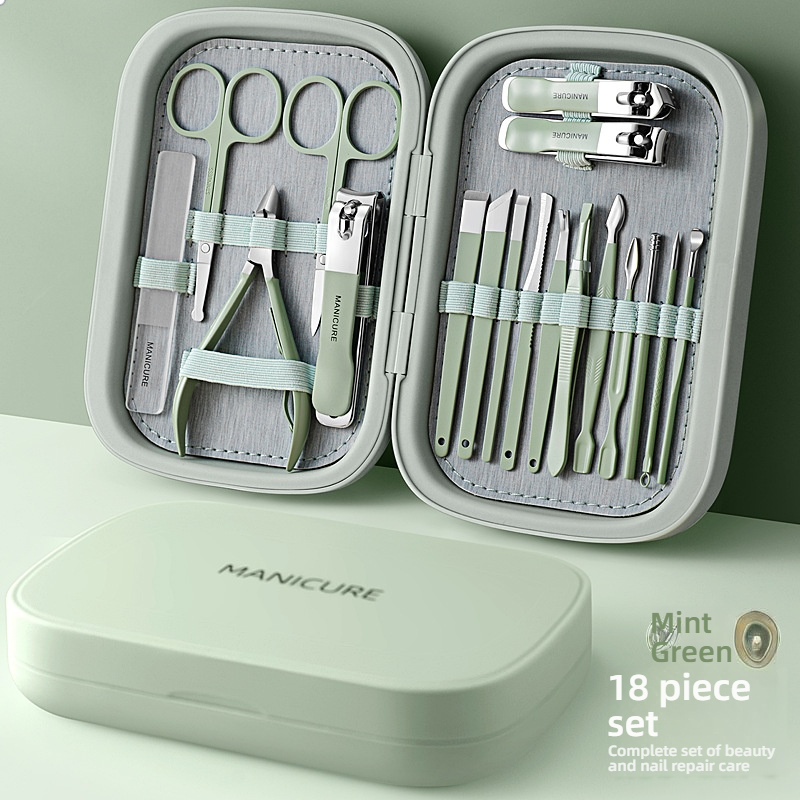18-piece set - Green