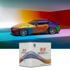 Peinture automobile transparente à séchage rapide 1K/2K HS/MS, finition professionnelle pour la retouche automobile, provenant du fabricant. - Product Image 1