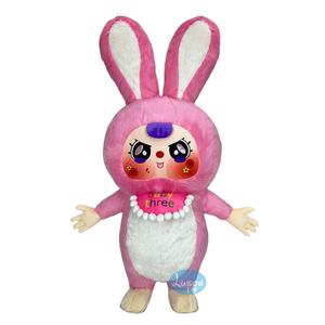 <span class=keywords><strong>Disfraz</strong></span> de Mascota de fiesta de cumpleaños de bebé <span class=keywords><strong>conejo</strong></span> Rosa inflable gigante - Product Image 1