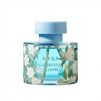 Diffuseur de parfum 120 ml en verre, Osmanthus, aromathérapie, parfum floral longue durée, parfum d'ambiance pour la maison, désodorisant pour chambre et hôtel