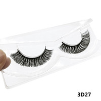 Eyewing label privé faux cils de vison cils naturels 7-13mm cils d'oeil de chat d Curl cils russes ressemblent à une extension de cils