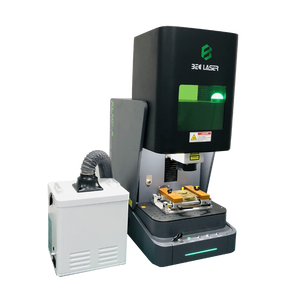 Máy Khắc Laser Bằng Sợi Quang Kèm Máy Khắc Và Cắt Trang Sức Có Động Cơ Trục Z JPT MOPA Raycus - Product Image 1