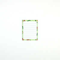 Blocs-notes adhésifs à thème fruité, notes mémo mignonnes, autocollants pour scrapbooking et agenda étudiant, notes repositionnables, blocs-notes de messages de bureau