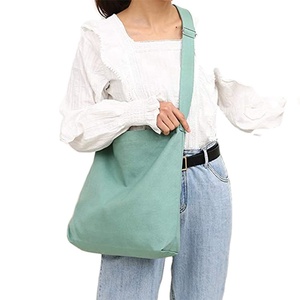 Bolsa de Lona con Estampado de Letras Otoñales para Mujer, 2024, Nueva, de Gran Capacidad, con Asa Larga para Compras - Product Image 1
