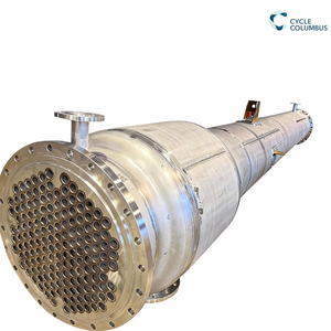 Trocador de Calor de Tubo Fixo de Aço Inoxidável de Alta Temperatura para Ar/Água com Ventilador |   Controle Remoto para Uso em Construção Residencial - Product Image 1