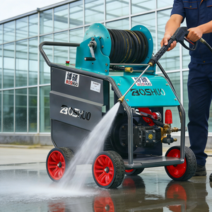 Мойка высокого давления для солнечных панелей, 150 бар, регулируемое давление, водоструйная установка для сферы возобновляемой энергетики - Product Image 1