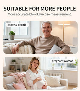 Medidor de Glucosa en Sangre Digital, Glucómetro, Monitor de Glucosa en Sangre, Prueba de Azúcar en Sangre, Monitor para Diabetes, Glucómetro - Product Image 6