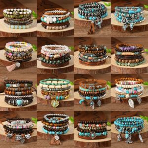 Châu Âu Và Mỹ Của Phụ Nữ Bolo Tie Cá Nhân Lớp Bohemian Phong Cách Vòng Đeo Tay Đồ Trang Sức Nhà Sản Xuất - Product Image 2