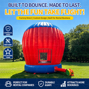 Château gonflable commercial AIRFUNPRO en PVC, modèle montgolfière, haute qualité, vente chaude, facile à installer, vente en gros - Product Image 3