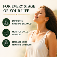 Gummies Équilibre Féminin OEM Premium – Probiotiques, Extraits Vaginaux, Vitamines pour l'Équilibre du pH Féminin