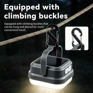 Linterna Solar de Camping de 400LM, Recargable, Portátil, Colgante, LED, Compacta, para Emergencias al Aire Libre, con Batería de 8h - Product Image 3