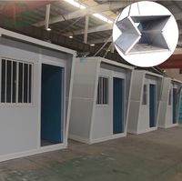 Maison préfabriquée détachable de 10 pieds, 20 pieds, 40 pieds, maison miniature préfabriquée, maison de camping modulaire de luxe, maison conteneur détachable