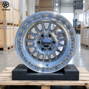 Rines Cóncavos Forjados en Plata Pulida de 17, 18 y 20 Pulgadas, Modelo DW 6061-T6, para F150, Silverado, Sierra 5x114.3, Ligeros y de Alto Rendimiento - Product Image 5