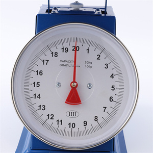 Veidt Weigh 10kg <b>Mechanical</b> Platform Old-Style Kitchen Household Spring Dial <b>Scale</b> Simple QE-07P-10kg Stainless Steel Tray Durab - Product Image 2
