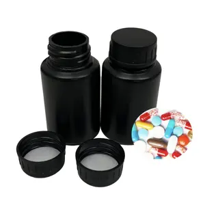 30ml/50ml/100ml/ PET HDPE Empty Medicine Container Pill Plastic Bottles for Capsules Vitamins Powder Packaging