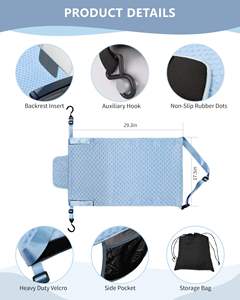 Muestra Gratuita de Cubierta para Bandeja de Viaje para Niños, para Asiento de Avión, Portátil, Resistente, para Bebés y Niños Pequeños - Product Image 6