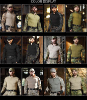 Tenue de Combat Tactique Marine Respirante en Tissu Tissé, Ensemble Chemise et Pantalon d'Entraînement, Type Frog Suit