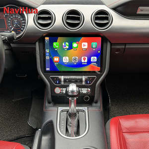 Système multimédia automobile Navihua, autoradio Android pour <span class=keywords><strong>Ford</strong></span> <span class=keywords><strong>Mustang</strong></span> 2014-2020, écran tactile, CarPlay, navigation GPS, unité principale - Product Image 2