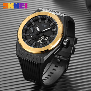 Skmei Men's Sports Watch Digital Display 5Bar Water Resistant Black Strap Outdoor Fashion Watch - Product Image 3