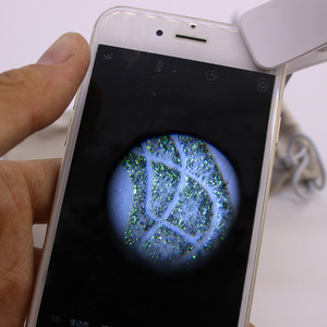 <span class=keywords><strong>Loupe</strong></span> LED 60x-100x, objectif de téléphone portable micro, caméra avec clip universel, adaptateur de microscope <span class=keywords><strong>pour</strong></span> <span class=keywords><strong>smartphone</strong></span>, zoom de poche - Product Image 2
