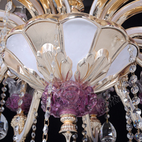 2025 nouveau européen Vintage hôtel pendentif éclairage Led Art classique salle à manger moderne cristal pas cher turc lustre rétro lampe