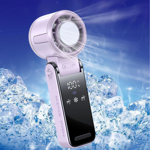 พัดลมมือถือ พัดลมส่วนตัว พัดลมพับได้ เสียงเบา พัดลมแขวนคออเนกประสงค์ มินิ - Product Image 3
