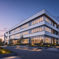 Panneaux de mur-rideau en aluminium sur mesure, revêtement décoratif pour façades, pour projets de construction, vente en gros, usine