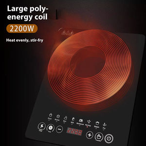 Cocina de Inducción Comercial, Placa de Cocción Eléctrica Independiente de Cerámica para Encimera - Product Image 4