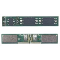 Placa de Protección de Polímero de Celda Única, Placa de Protección de Polímero de 3.7V Adecuada para Linterna, BMS 1S con Corriente de Trabajo de 3A