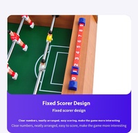 Table de Football de Table Mini Éducative pour Enfants, Jeu de Baby-Foot de Gros d'Usine pour Divertissement Familial et Jeu