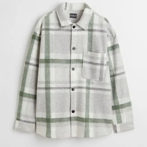 เสื้อเชิ้ตผู้ชายผ้าแฟลนเนลทอแบบสบาย ระบายอากาศได้ดี พิมพ์โลโก้ตามสั่ง ไซส์ใหญ่ ผ้าฝ้าย 100% แขนสั้น สำหรับฤดูใบไม้ผลิ - Product Image 4