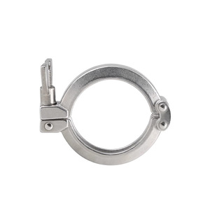 Abrazadera de Doble Pinza Sanitaria de Acero Inoxidable Conan 304 13SF, Abrazadera de Tubería Métrica de Alta Resistencia - Product Image 2