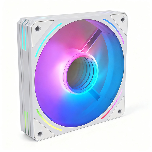 XINMAI PC Cooling Fan High Performance Air Flow PWM 120MM Chassis Cooler PC Case Fan for ARGB