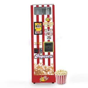 Distributeur automatique de pop-corn CGW 2 saveurs Offre Spéciale d'usine entièrement automatique Distributeur automatique de snacks rapides dans le cinéma des supermarchés