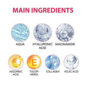 5 in 1 Anti Aging Wrinkle Moisturizer Dark Spot Vitamin E Collagen Hyaluronic Acid Vitamin C Face <b>Serum</b> for Women - Product Image 5